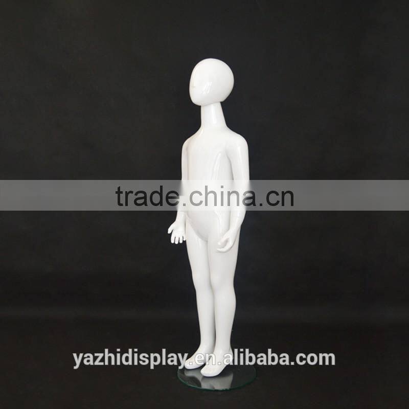 Fashion boy kids mannequin with removeable head for clothes display