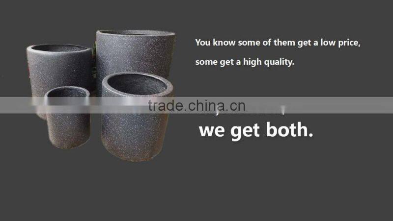 Simple design solid colour flower pots China supplier