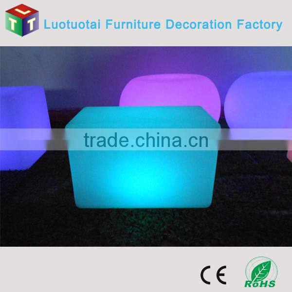 Hot Sale Rechargeable Color Changing LED Bar Chair