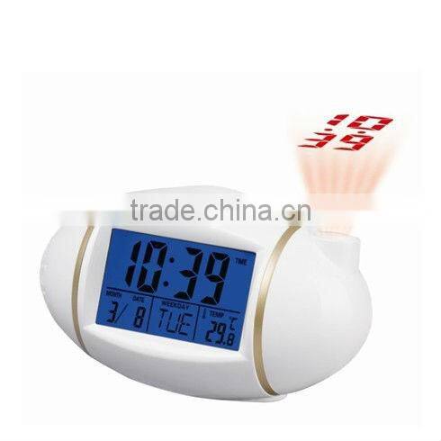 Egg Shape Nature sound Projection Alarm Clock