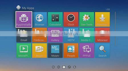 New design Digital DVB T2 Receiver Amlogic S805 Quad Core Android 4.4 Kitkat DVB-T2 TV Box