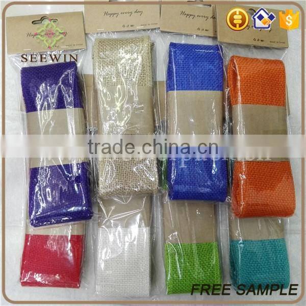 most popular organza with mesh ribbon for decoration