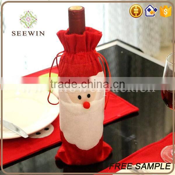 lovely ornament christmas wine bags wholesale