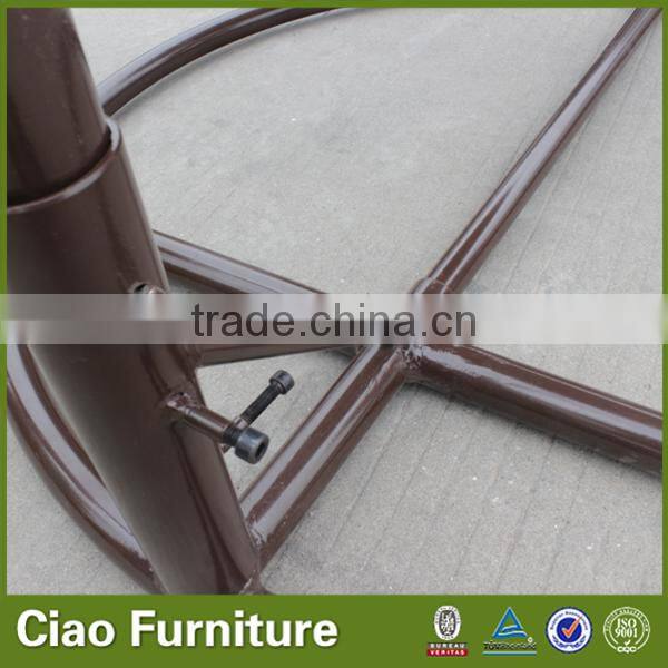 KD outdoor furniture bamboo swing chair