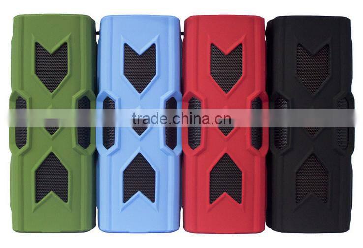 2017 trending products portable dustproof NFC waterproof bluetooth V4.0 speaker