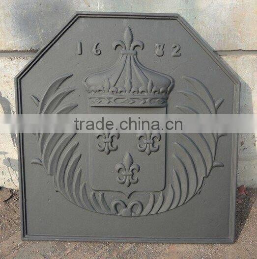 2014 hot sale cast iron fireplace door