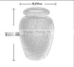 Pet application Urn type ceramic funeral keepsake urn
