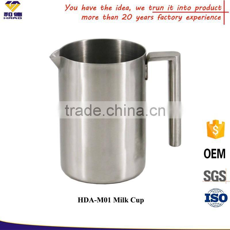 Single wall stainless steel carabiner travel mug