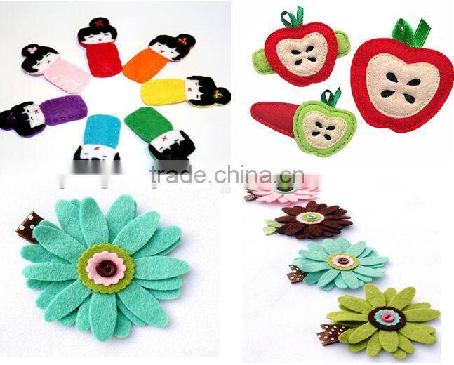 new products 2017 China wholesale artificial flower clothespins pegs wholesale felt fabric