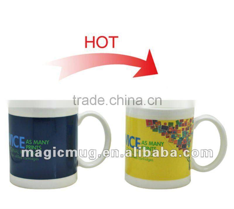 SGS Authentication Factory! Corporate Gifts! Hot Sensitive Ceramic Magic Mug