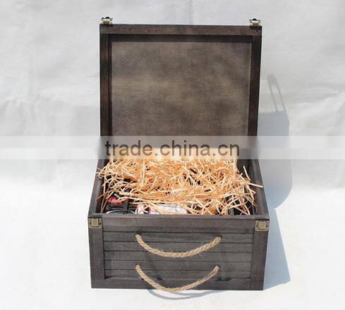 wooden boxes for wine bottles