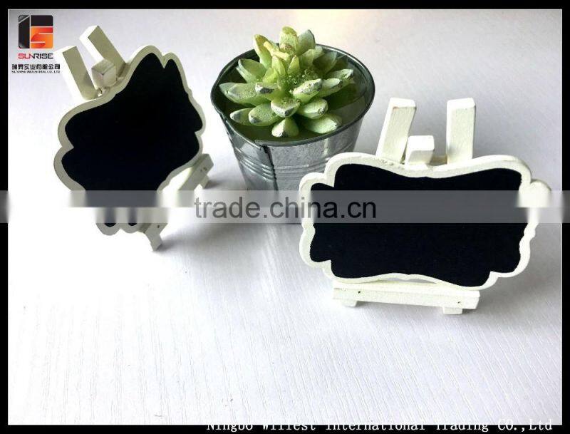 Vertical wedding seat chalkboard furnishing articles