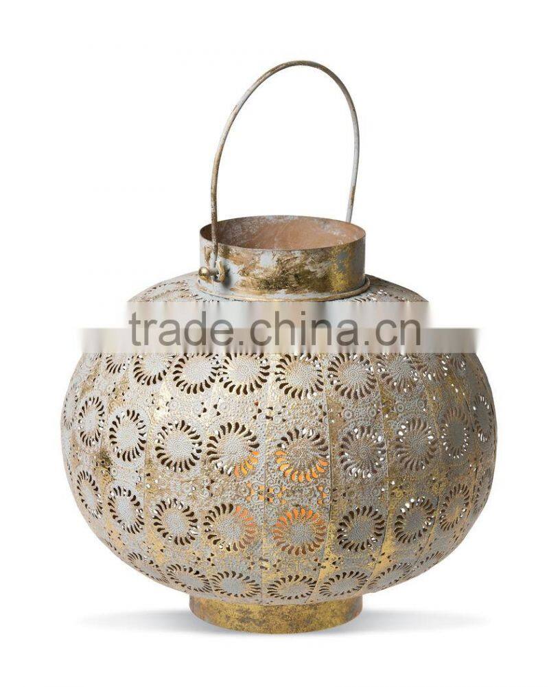 Hanging Vintage Candle Lantern Large Candle Holder