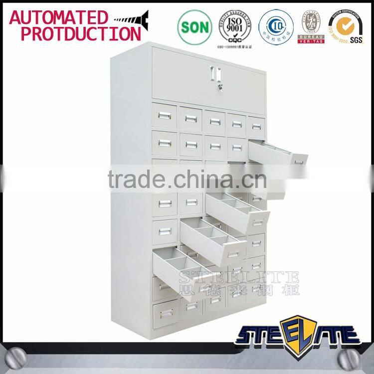Medical equipement metal pharmacy medicine cabinet steel medical drawers cabinet