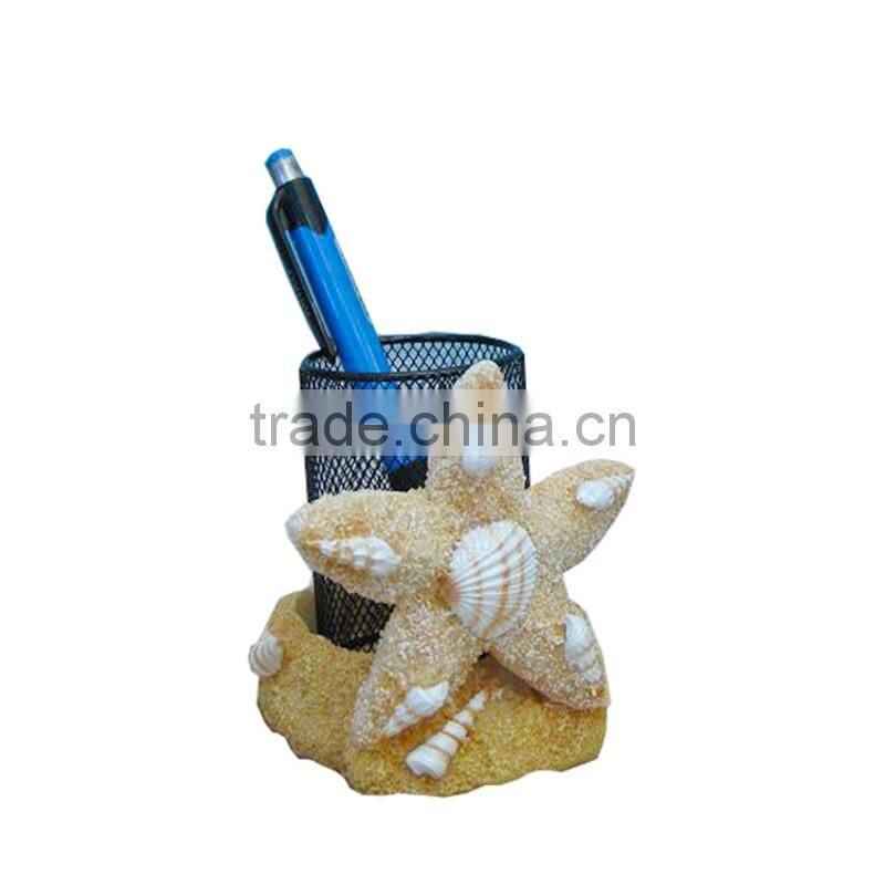 Resin penholder for desk decor