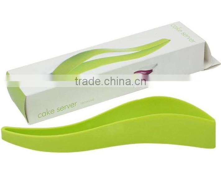 Colorful ABS Plastic Food Grade Cake Cutter Bread Server Cake Knife