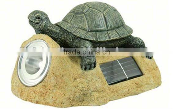 Solar powered resin light