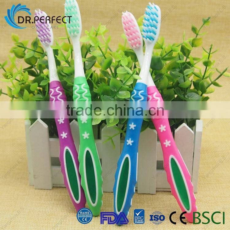 hot sale big handle toothbrush for adult age group oral care