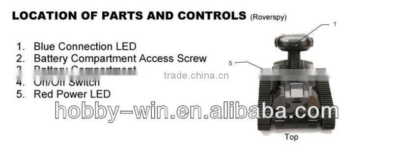 New 4CH Wifi RC Tank With Camera rc car 1:10