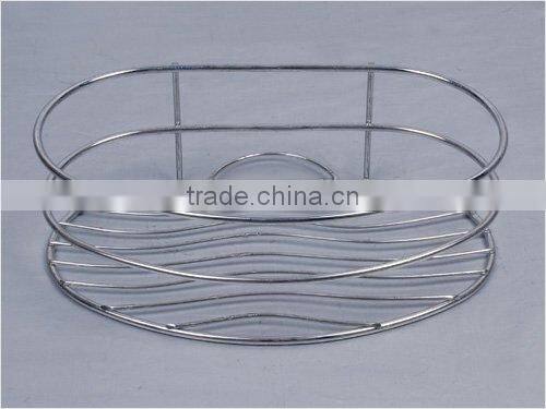 chrome plating metal storage shelf