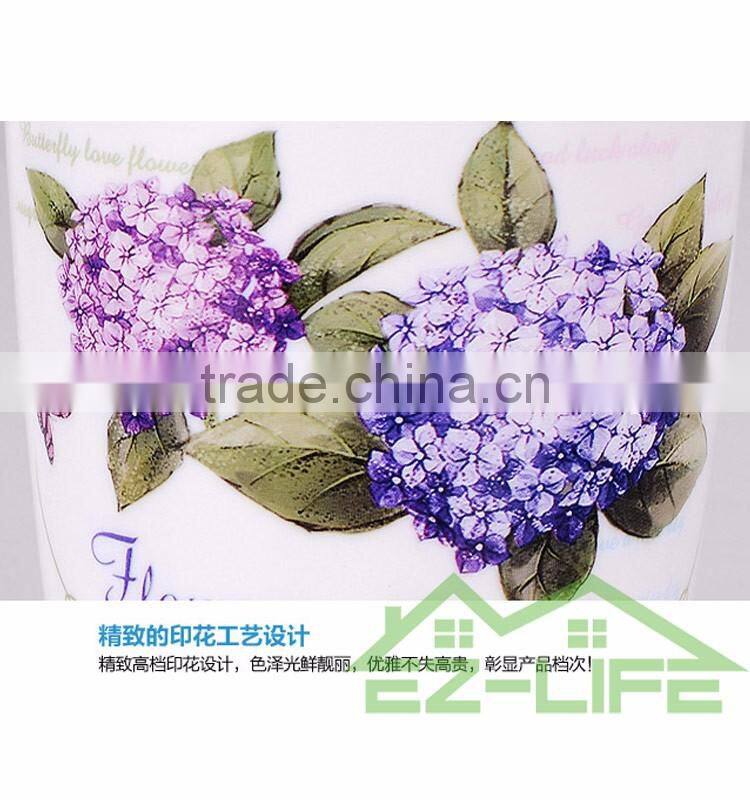 2017 Best 2 pcs beautiful flower morden bathroom accessories set