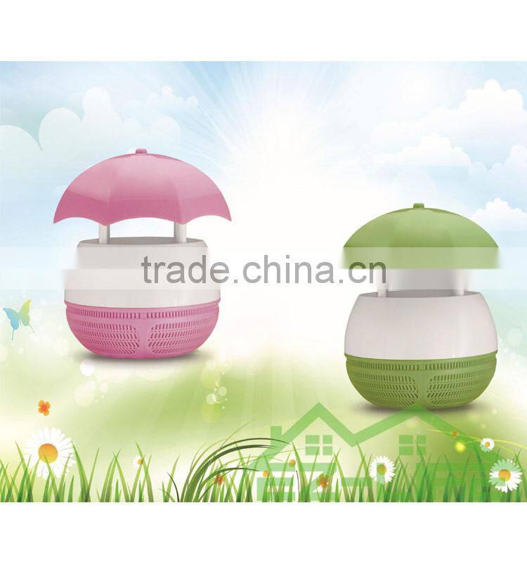 2017 Solar LED light lamp insect killer electric mosquito zapper