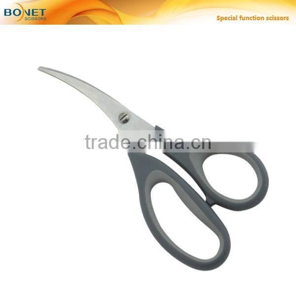 SKI0019 FDA qualified 7-1/4" Lobster Shrimp Crab Seafood Scissors Shears Snip Crack Shells