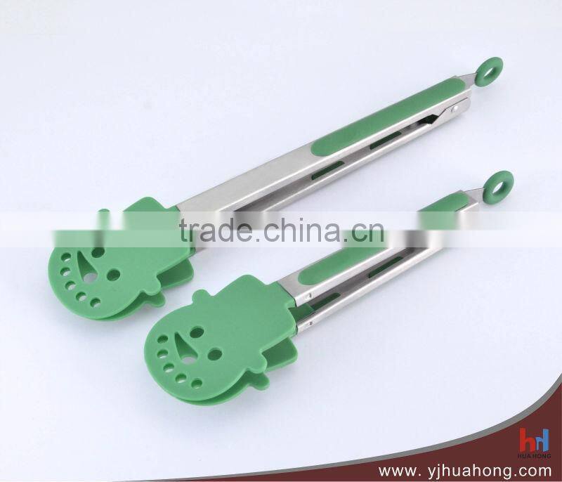 High Quality Nylon Locking Kitchen tongs/Food Tongs
