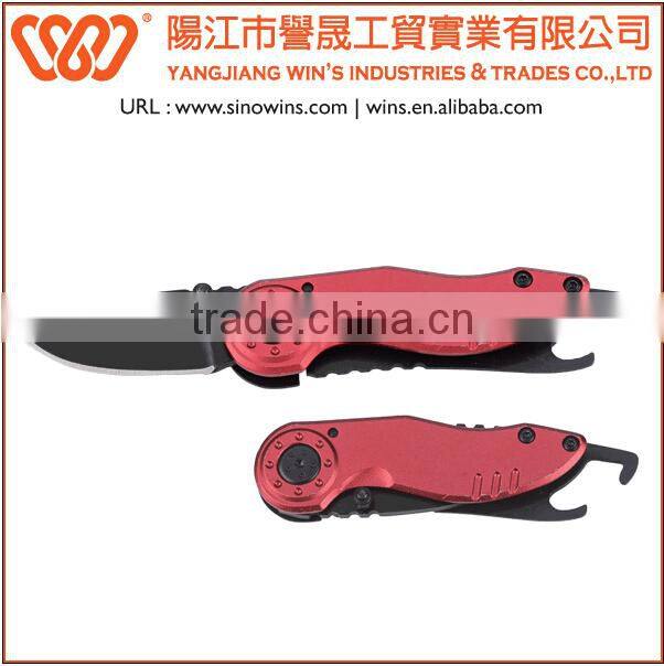 Safety Stainless Steel Tactical Folding Knife, Survival Knife, Camping Knife