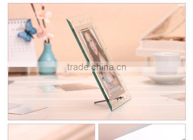 High Quality Glass Photo Picture Frame Transparent Stars Glass Picture Frames