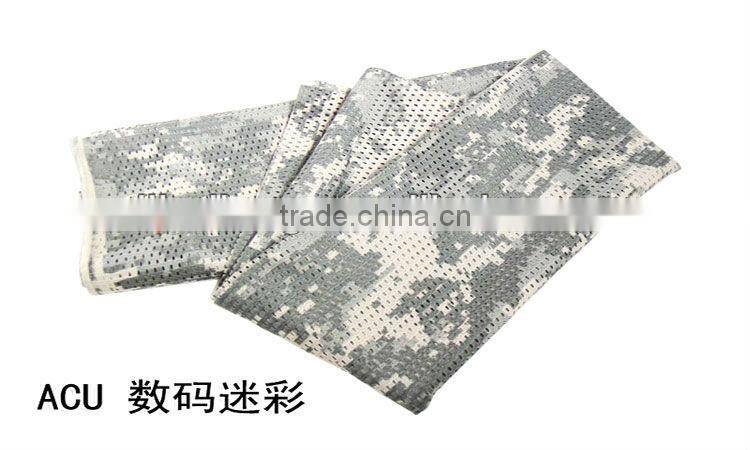 Camouflage scarf outdoor jungle scarf army scarf ,good price