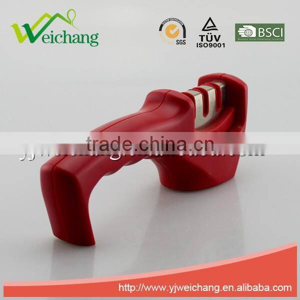 WCR083 New design great kitchen helper Two Stages Professional Kitchen Knife Sharpener hot sale