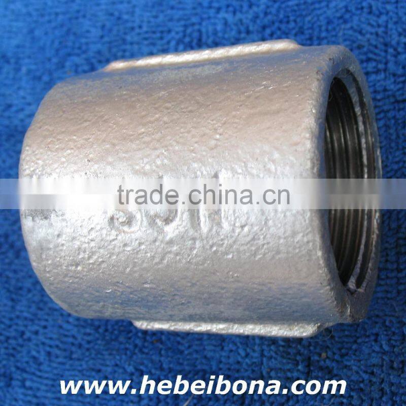 High Pressure Plain End Malleable Iron Pipe Socket
