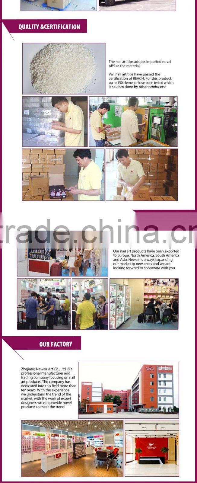 New Air Nail Shining Decorative Sticker Metallic Aluminum Nail Foil Stickers