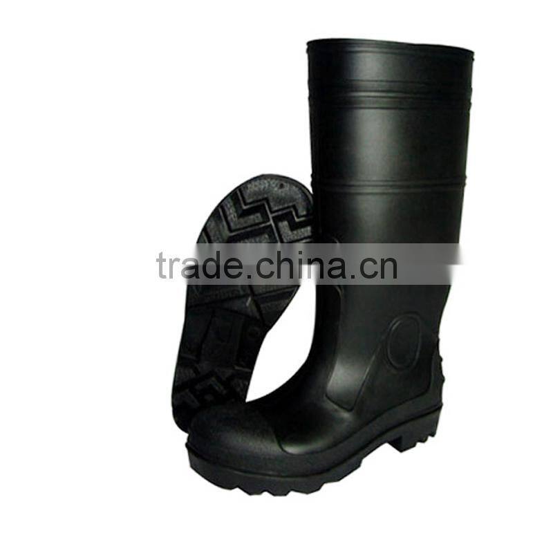steel toe insert safety rain boots knee boot