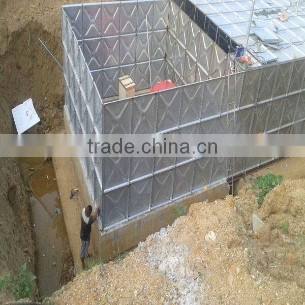 Factory price!! Dezhou Huili high quality underground BDF sectional panel water storage tank