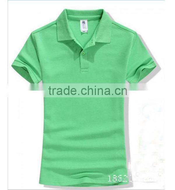 summer new Korean brand polo t shirt factory women blank polo t-shirt