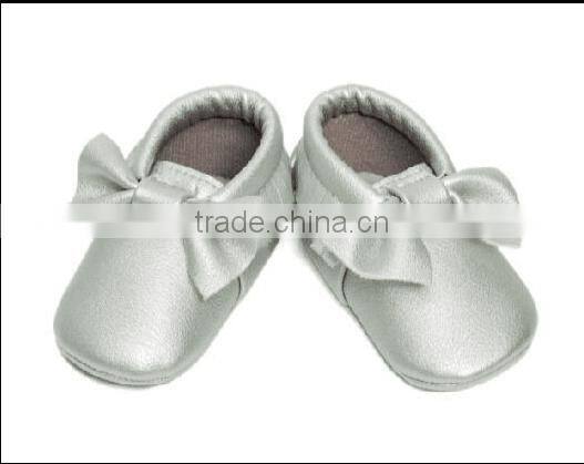 2016 new design high quality boutique soft baby sole shoes