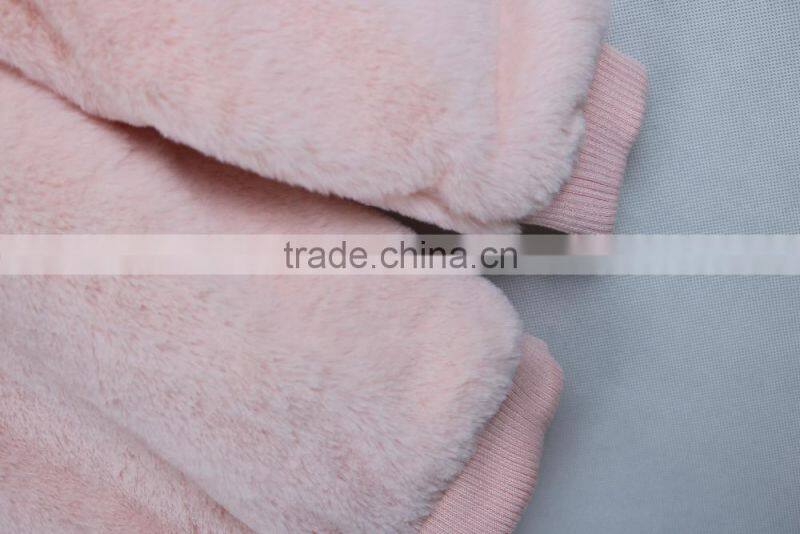 Girls Clothes Cute Coat 2016 Children Winter Pink Coat For Girls