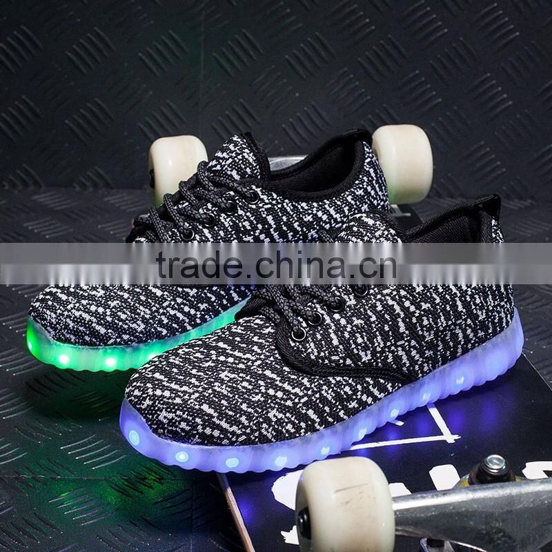 HFX0337 Rechargeable Casual Yeezy For Adult Lighting led Shoes
