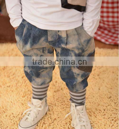 New Design Cheap brand name Jeans for kids