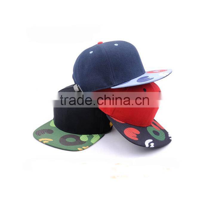 Hot sale unisex printing snapback cap hip hop street style snapback cap custom