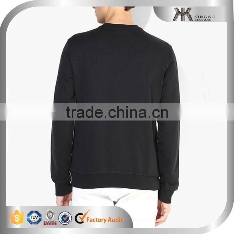 2017 Trending Products Alibaba China Supplier Custom OEM Solid Crewneck Sweatshirt