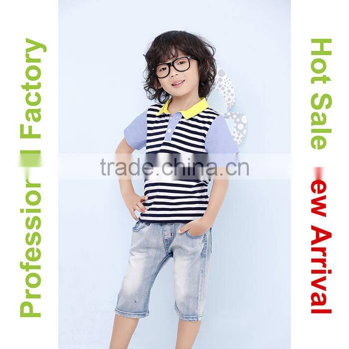 Short sleeve wholesale baby clothes korea