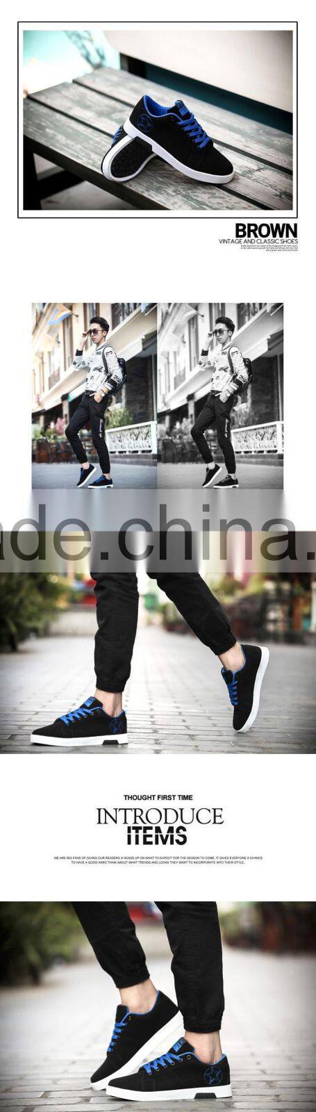 Wholesale Colorful Lace-up Black Shoes for Men Cloth Shoes