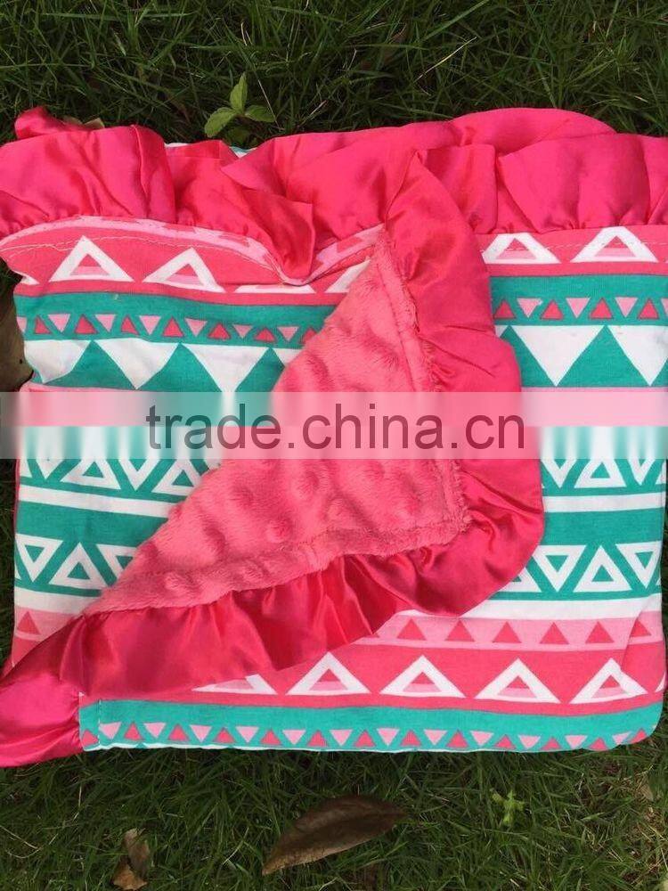 wholesale Baby Minky Blanket knitting Baby Minky Blanket baby cotton blanket minky dot baby blankets Baby Muslin Blanket swaddle