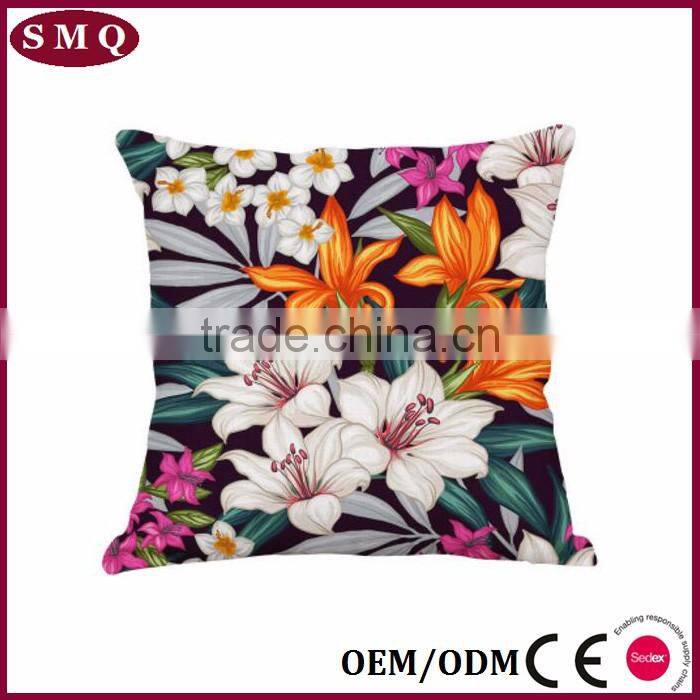 bird and flower new design sofa seat cushion covers