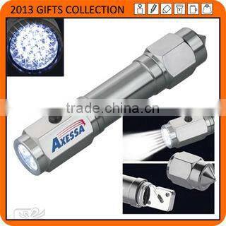 Multifunction police flashlight