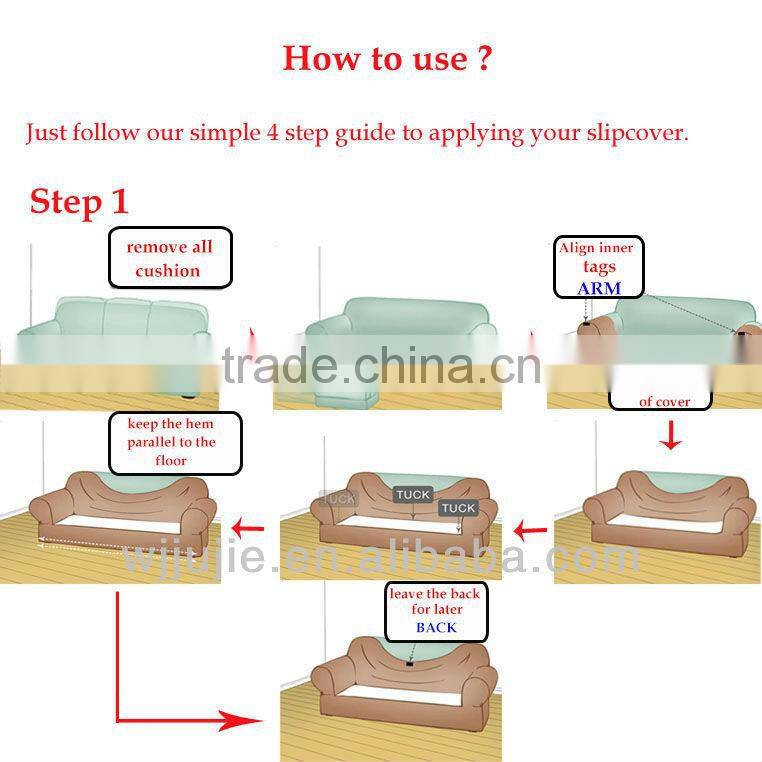 stretch corduroy chair covers