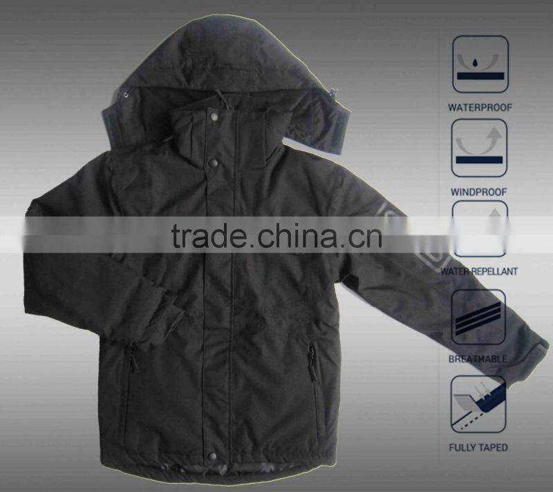 2016 Green Waterproof Woodland Winter Men Jacket
